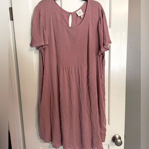 Knox Rose Crepe Dress WITH POCKETS!